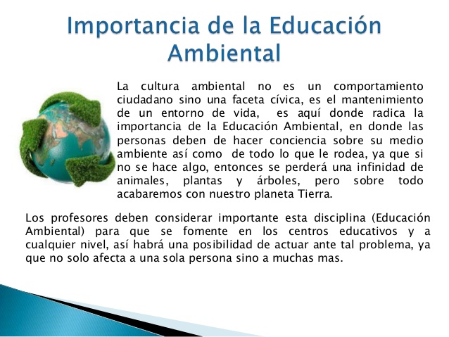 EDUCACIÓN AMBIENTAL: Qué es, OBJETIVO e IMPORTANCIA