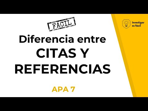 EJEMPLOS de REFERENCIA: Diferencia entre Cita y Bibliografía