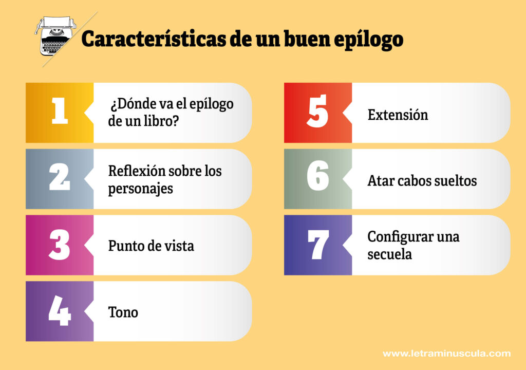 EPÍLOGO: DESCUBRE su SIGNIFICADO y CARACTERÍSTICAS