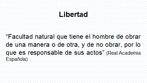 Es la libertad un derecho humano fundamental que realmente importa