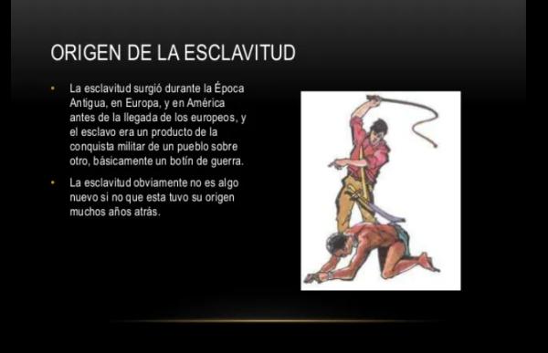 ESCLAVITUD: SIGNIFICADO, CARACTERÍSTICAS e HISTORIA
