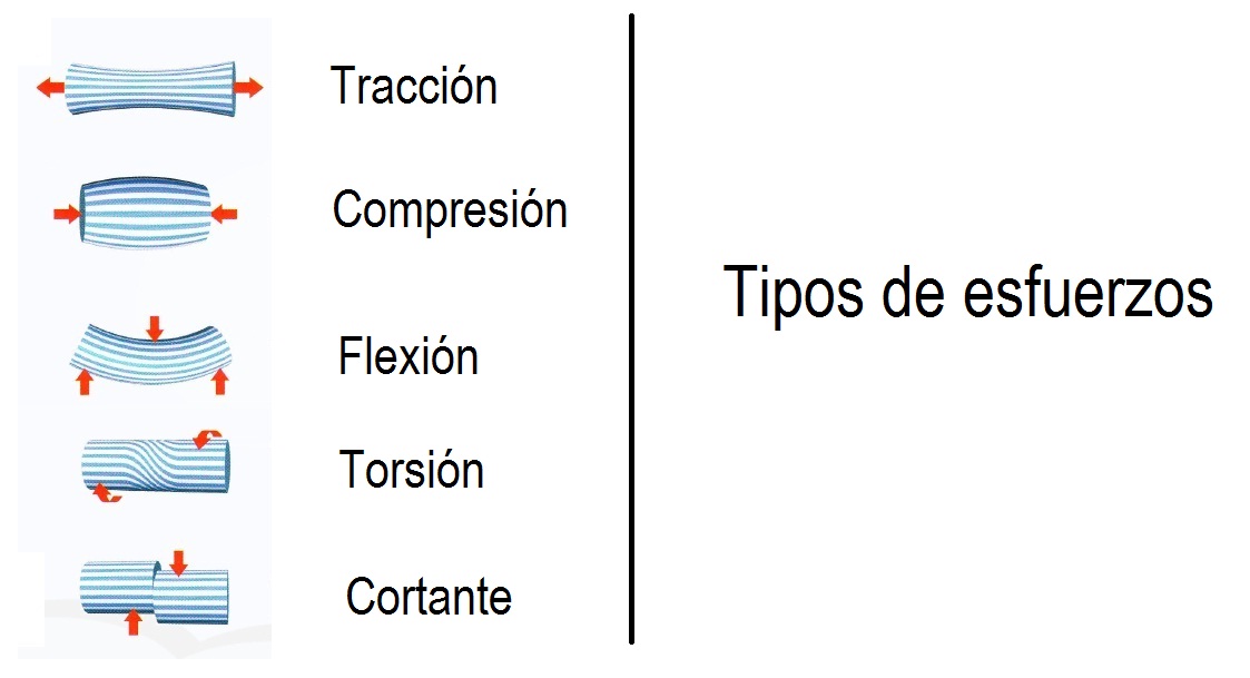 ESFUERZO: QUÉ ES, TIPOS y SU Importancia EN FÍSICA