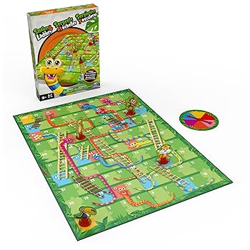 Estás listo para jugar y divertirte en Escaleras y Serpientes