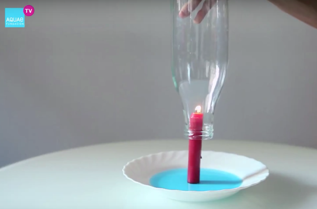 EXPERIMENTO DE LA VELA: JUEGA CON EL CALOR ¡DESCUBRE!