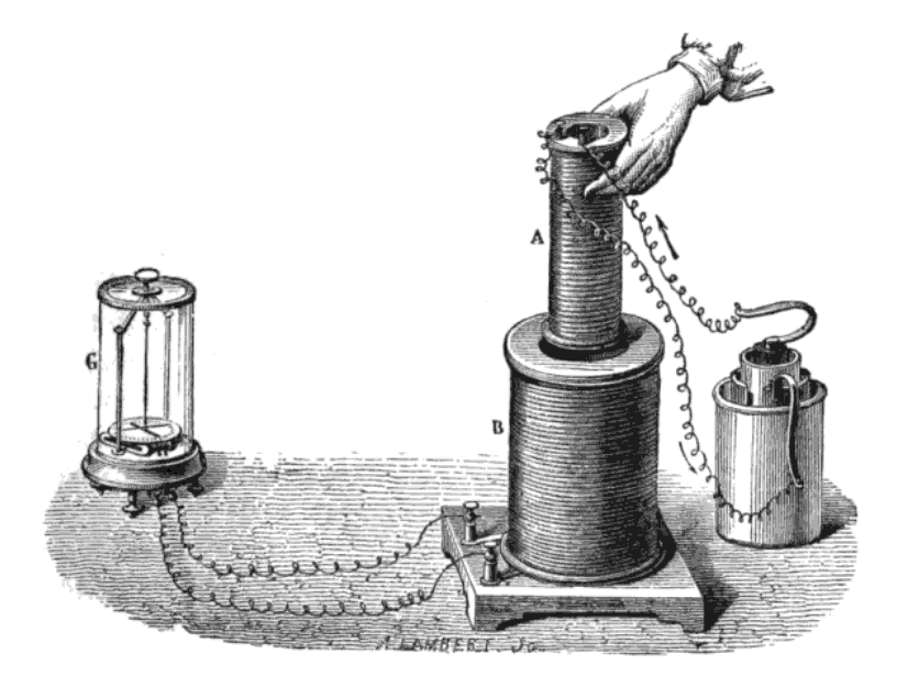 FARADAY: DESCUBRE su LEY y la INDUCCIÓN ELECTROMAGNÉTICA