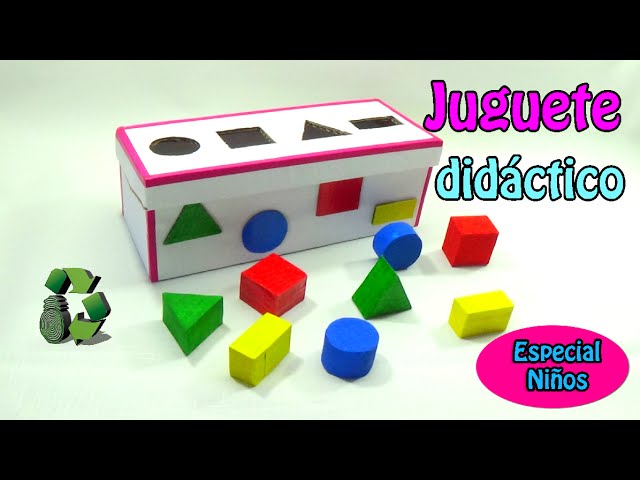 FIGURAS GEOMÉTRICAS CREATIVAS CON MATERIAL RECICLADO