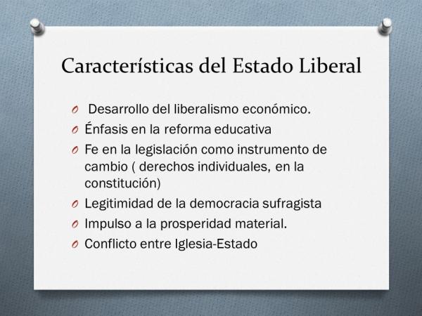 GOBIERNO LIBERAL: Qué es y sus PRINCIPALES CARACTERÍSTICAS