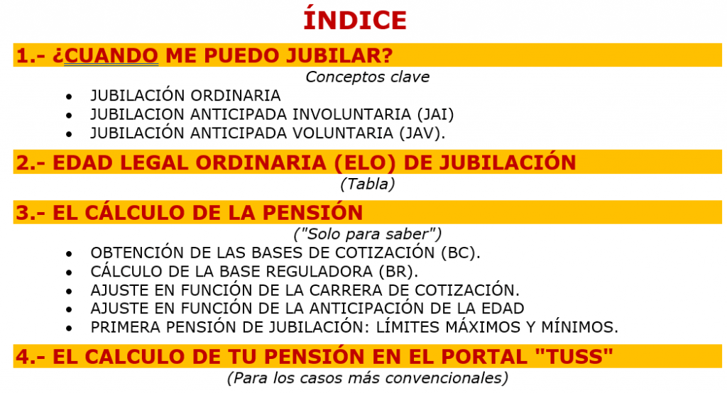 JUBILACIÓN: TIPOS y CONCEPTOS CLAVE que Debes Saber