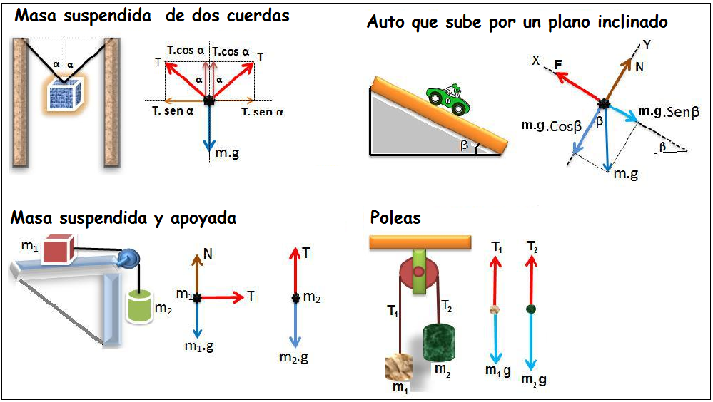 LEY DE LA FUERZA: 11 EJEMPLOS de Newton ¡IMPRESIONANTES!