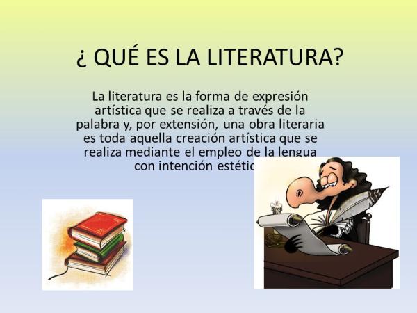 LITERATURA: Definición, CARACTERÍSTICAS y SIGNIFICADO