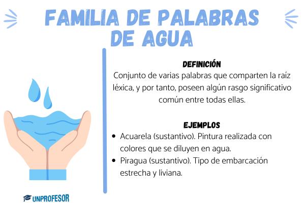 LLUVIA: Descubre la FAMILIA de PALABRAS relacionadas
