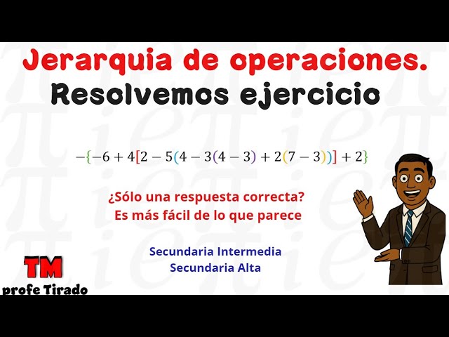 MULTIPLICACIONES de SECUNDARIA: Domina la JERARQUÍA