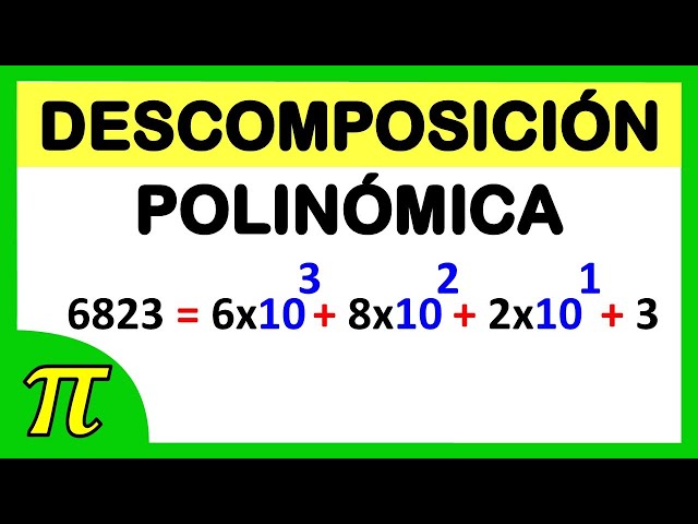 NOTACIÓN POLINÓMICA y Expresiones Numéricas 2 ¡Descubre!