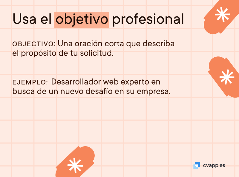 Objetivos para CURRÍCULUM sin EXPERIENCIA: 10 Ejemplos