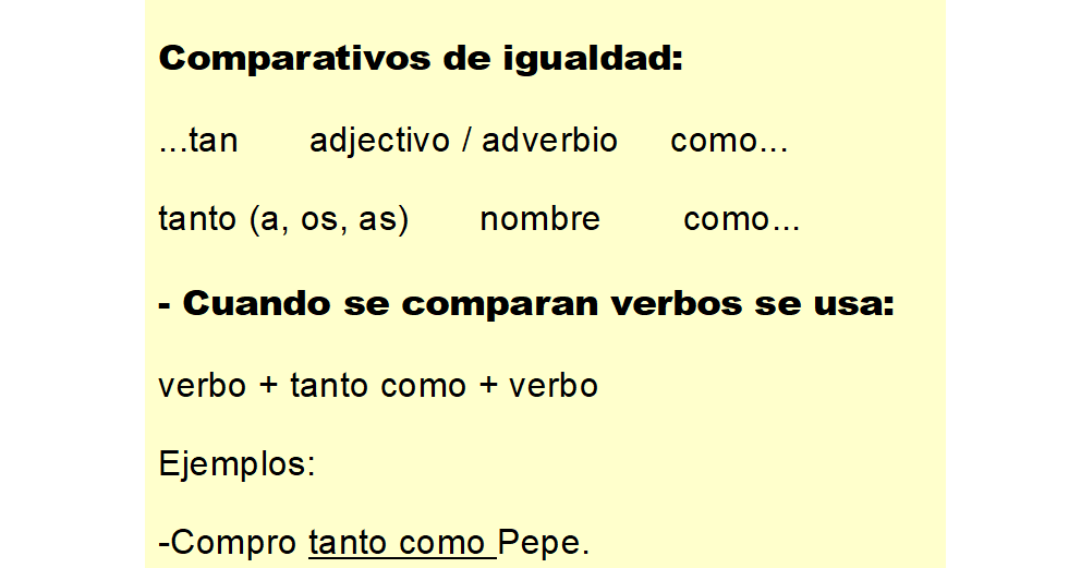 Oraciones con CONECTORES COMPARATIVOS: ¡70 Ejemplos!