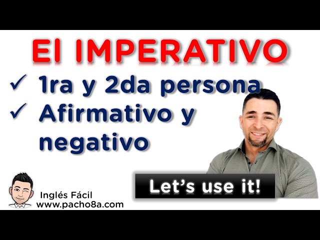 ORACIONES EN IMPERATIVO EN INGLÉS: ¡APRENDE FÁCIL!