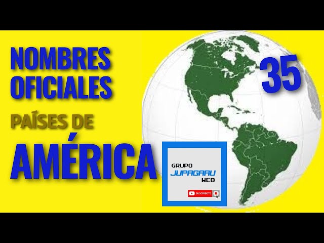 PAÍSES DE AMÉRICA Y SUS CAPITALES: ¡DESCÚBRELOS AQUÍ!
