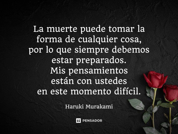 Palabras de PÉSAME: Mensajes de CONDOLENCIAS Útiles