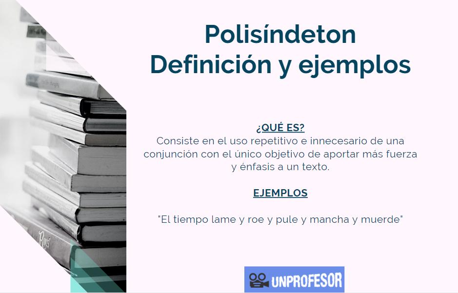 POLISÍNDETÓN: Descubre su CONCEPTO y ejemplos clave