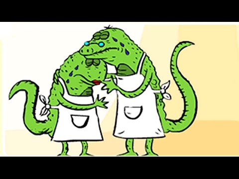 Por qué el lagarto está llorando en esta emotiva historia