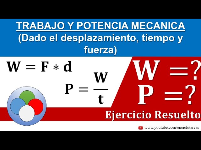 POTENCIA MECÁNICA: Definición y CARACTERÍSTICAS Clave