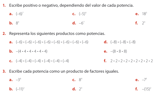 Potenciación: Ejercicios y PROPIEDADES CLARAS Haces