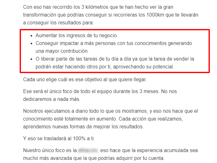 Qué 30 oraciones con a continuación pueden impactar su audiencia