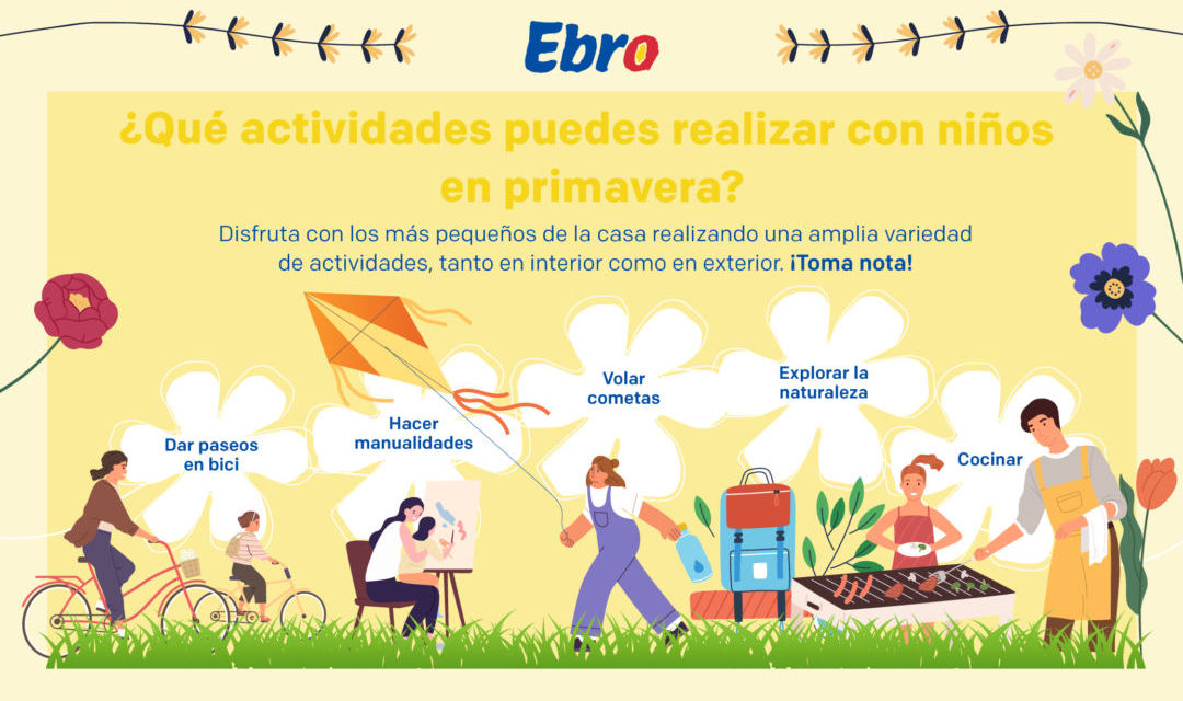 Qué actividades divertidas para preescolar puedes realizar en primavera