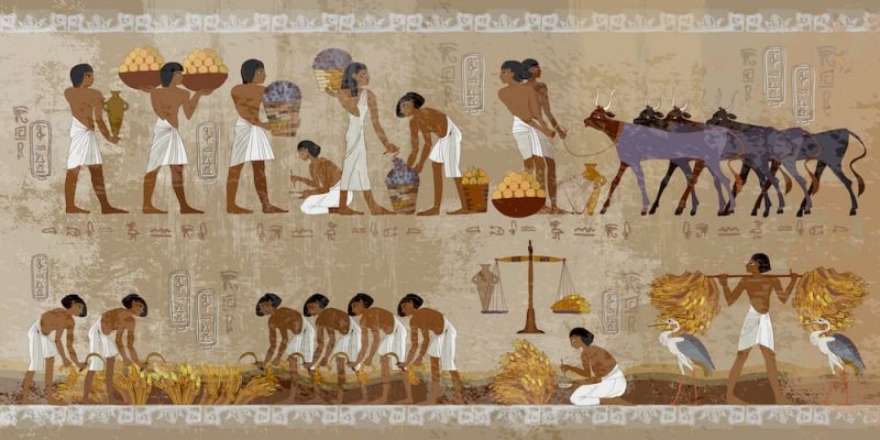 Qué características definieron a las civilizaciones agrícolas en Oriente y el Mediterráneo