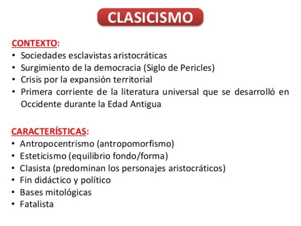 Qué es el clasicismo y cuáles son sus características clave