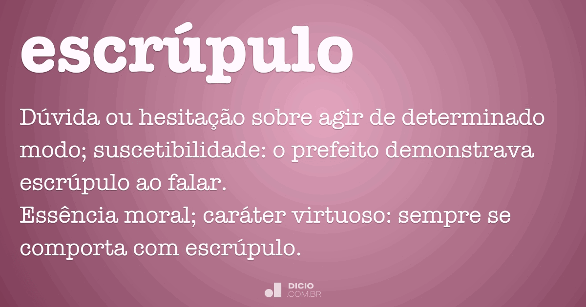 Qué es el escrúpulo y su significado en el contexto religioso