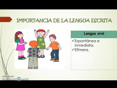 Qué es el lenguaje escrito y cuál es su importancia en comunicar