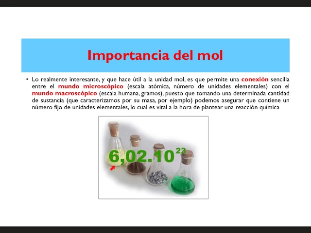 Qué es el número de Avogadro y por qué es vital en química