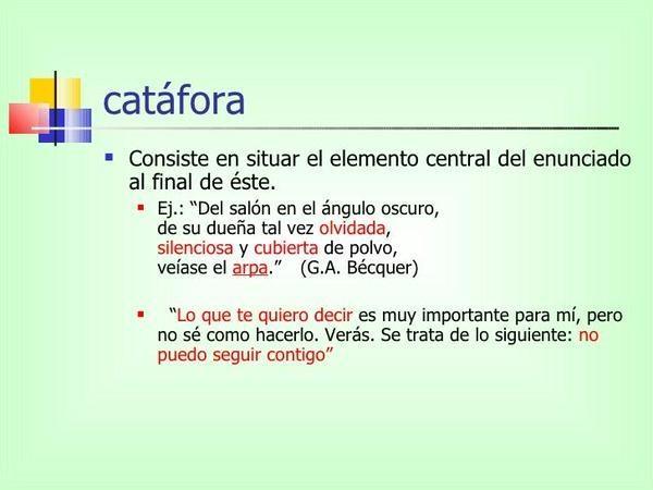 Qué es la catafora, cuáles son sus funciones y ejemplos
