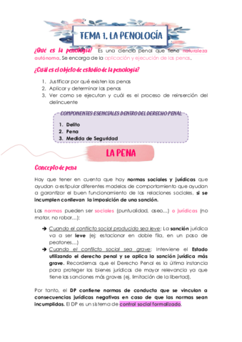 Qué es la penología y cuál es su origen y concepto esencial