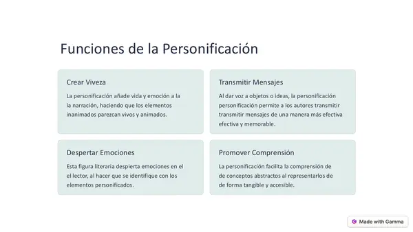 Qué es la personificación y cómo impacta la literatura