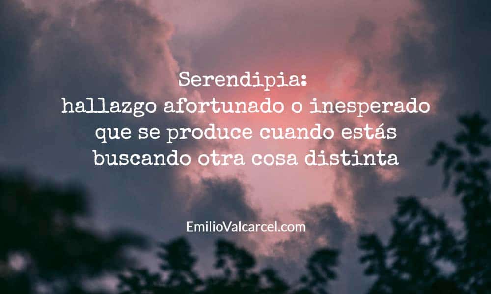 Qué es la serendipia y cuál es su definición y significado