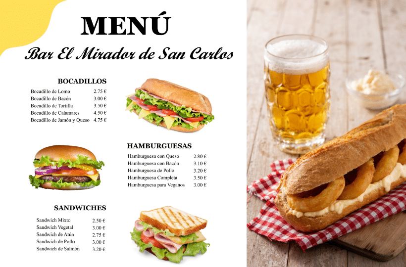 Qué es un bocadillo y cuáles son algunos ejemplos claros