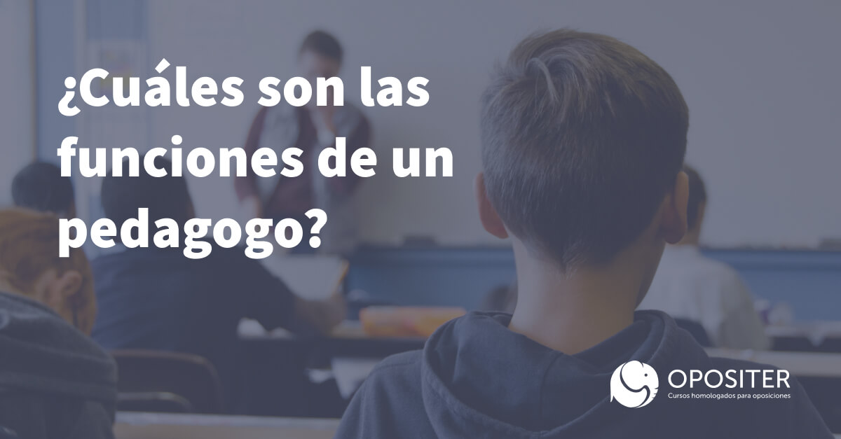 Qué es un pedagogo y cuáles son sus funciones en la educación