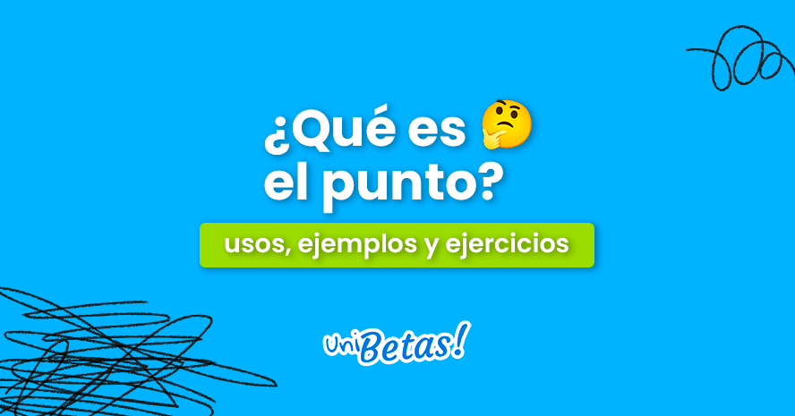 QUÉ ES UN PUNTO: TIPOS, USOS Y SIGNIFICADOS CLAROS
