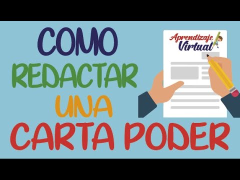 Qué es una carta poder y cuáles son sus funciones principales