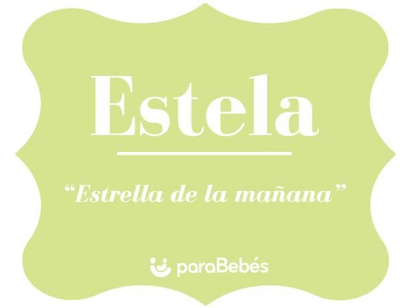 Qué significado tiene la palabra estela y cuáles son sus usos