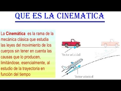 Qué son cinemática, sus elementos y ejemplos claros