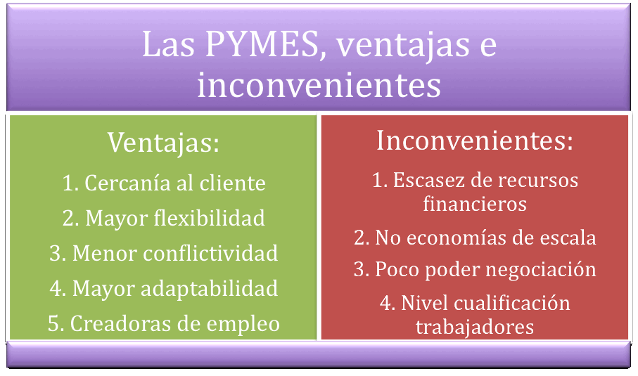 QUE SON las PYMES: CONCEPTO, VENTAJAS y DESVENTAJAS