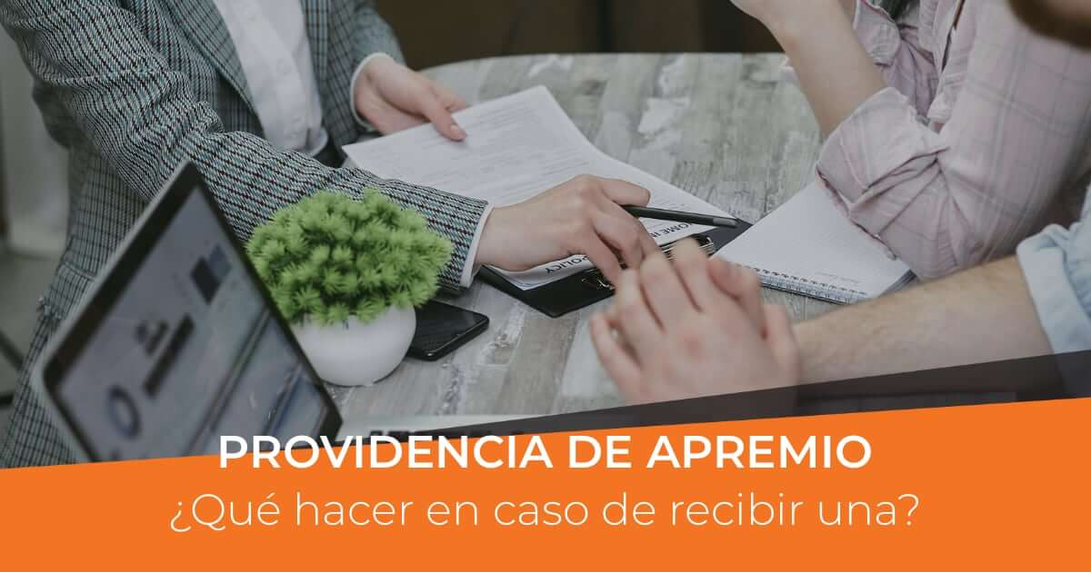 Qué son los apremios y cuál es su concepto en derecho
