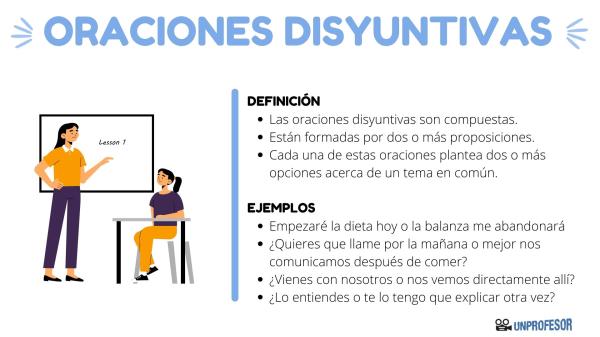 Qué son los disyuntivos y cuáles son 20 ejemplos claros