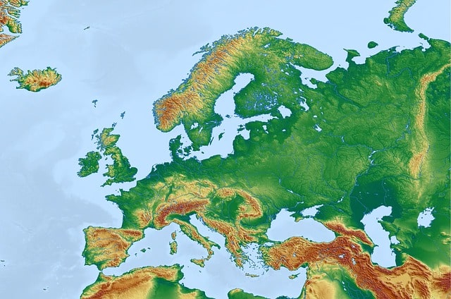 Qué son los mapas físicos y cuáles son sus elementos clave