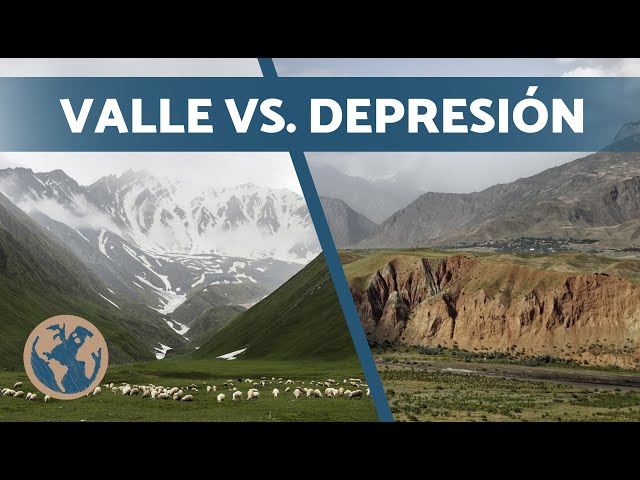 Qué son los valles, cuáles son sus tipos y ejemplos destacados