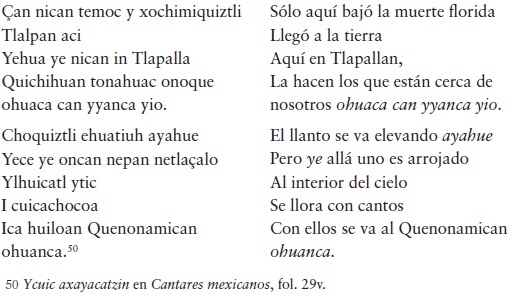 Quieres analizar poemas cortos y mágicos de culturas indígenas