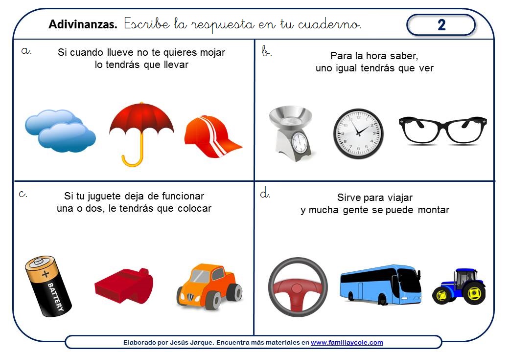 RESUELVE la adivinanza y descubrir qué hora es